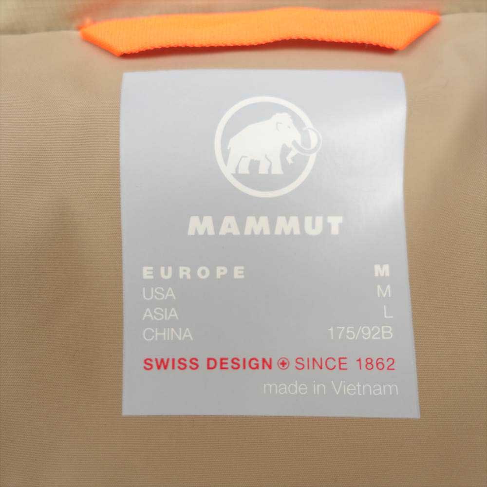 Mammut マムート 1010-27571 ZUN HS Thermo Hooded Parka サーモ ダウン パーカ ジャケット ベージュ系 L【美品】【中古】