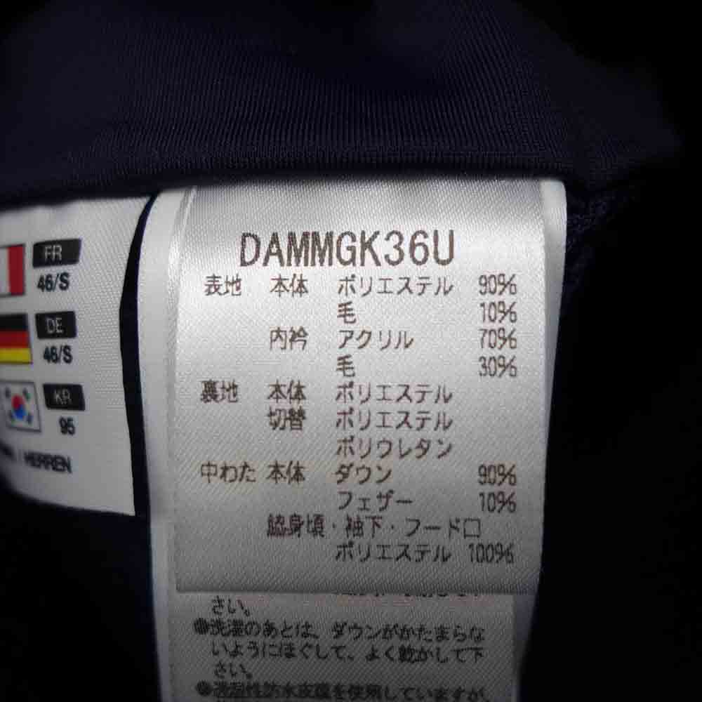 DESCENTE デサント DAMMGK36U ALLTERRAIN オルテライン 水沢ダウン HALF COAT MOUNTAINEER マウンテニア ハーフ ダウン コート M【中古】