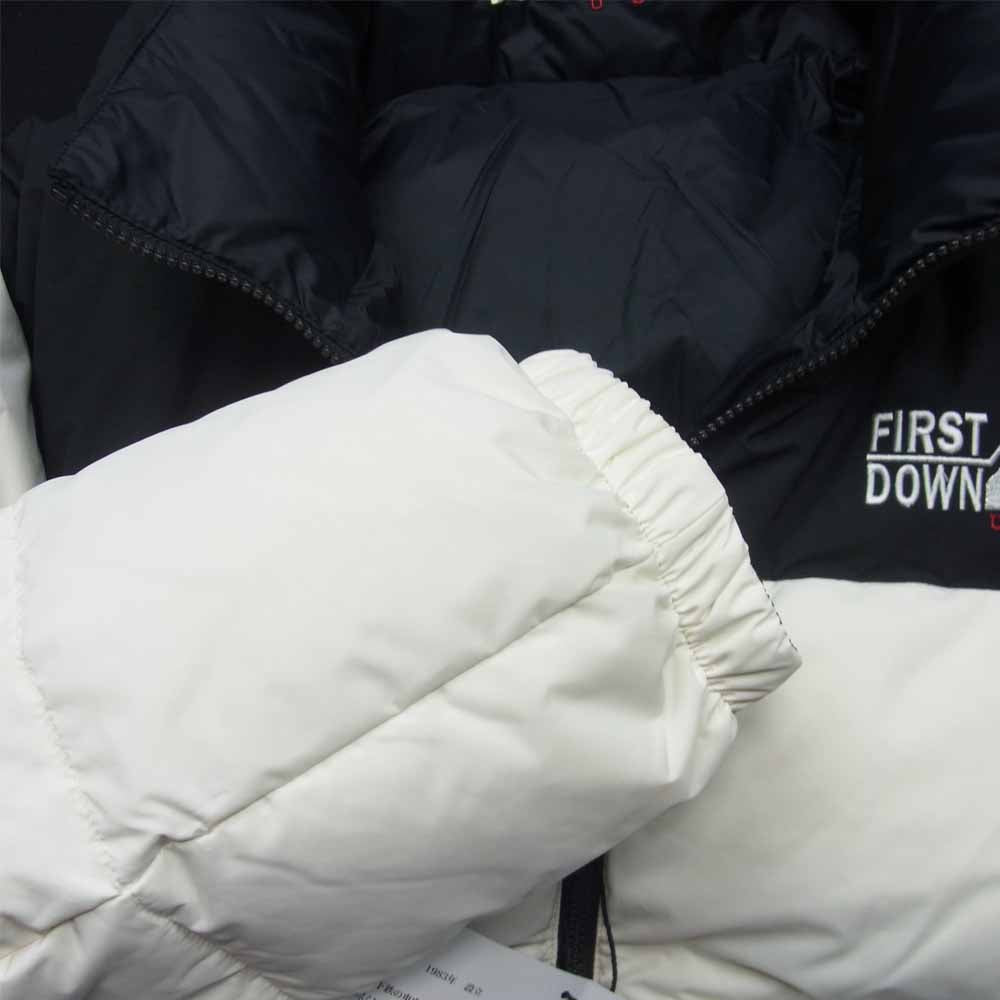 ファーストダウン F142500 BUBBLE DOWN JACKET リバーシブル ダウン ジャケット ブラック系 ホワイト系 M【新古品】【未使用】【中古】