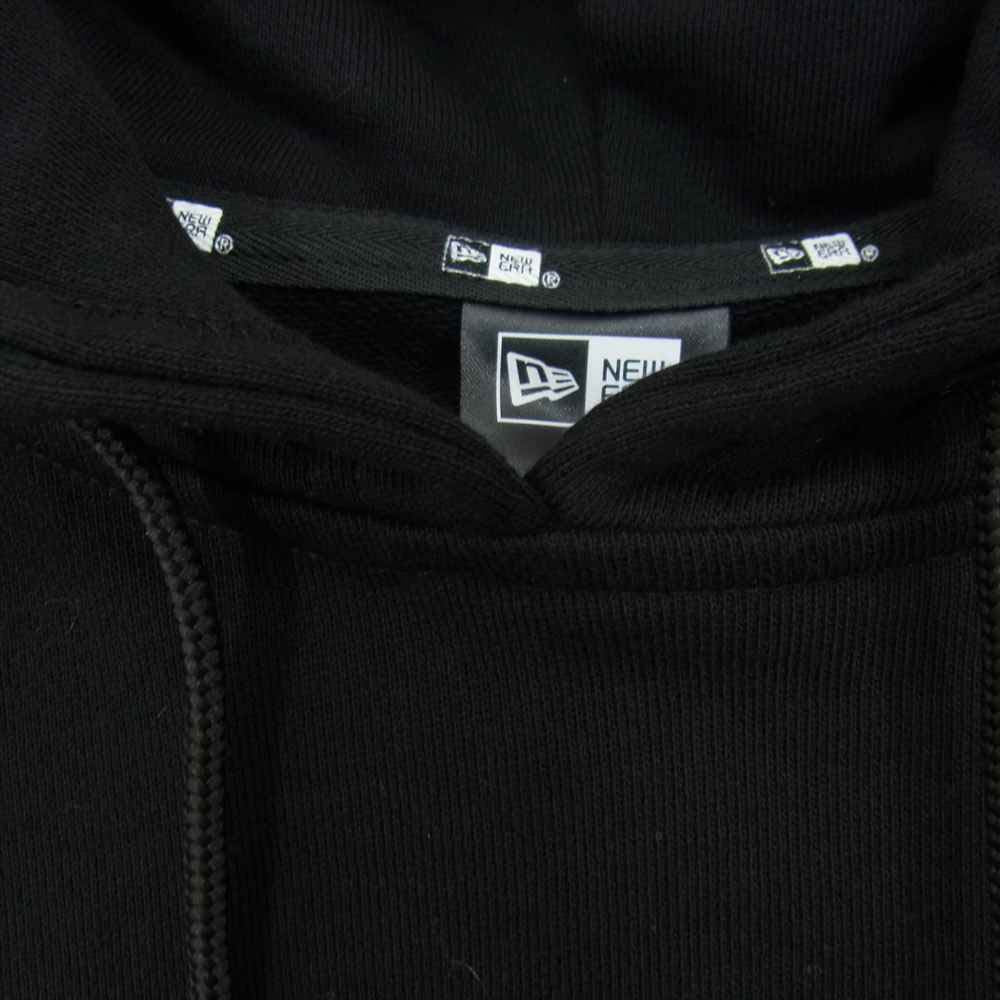 Yohji Yamamoto ヨウジヤマモト POUR HOMME 21AW HX-T84-984 NEW ERA BOX LOGO PRINT SWEAT PULLOVER HOODIE プールオム ニューエラ ボックスロゴ プリント スウェット プルオーバー フーディー パーカー ブラック系 4【新古品】【未使用】【中古】