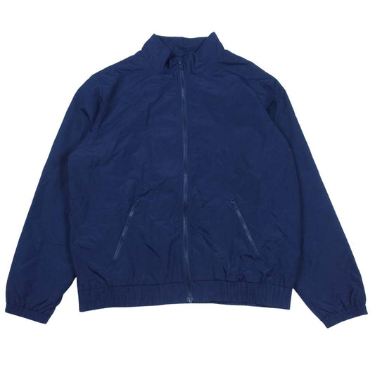 Supreme シュプリーム 17AW Arc Track Jacket アーチ トラック ジャケット 紺×黄緑 L【中古】