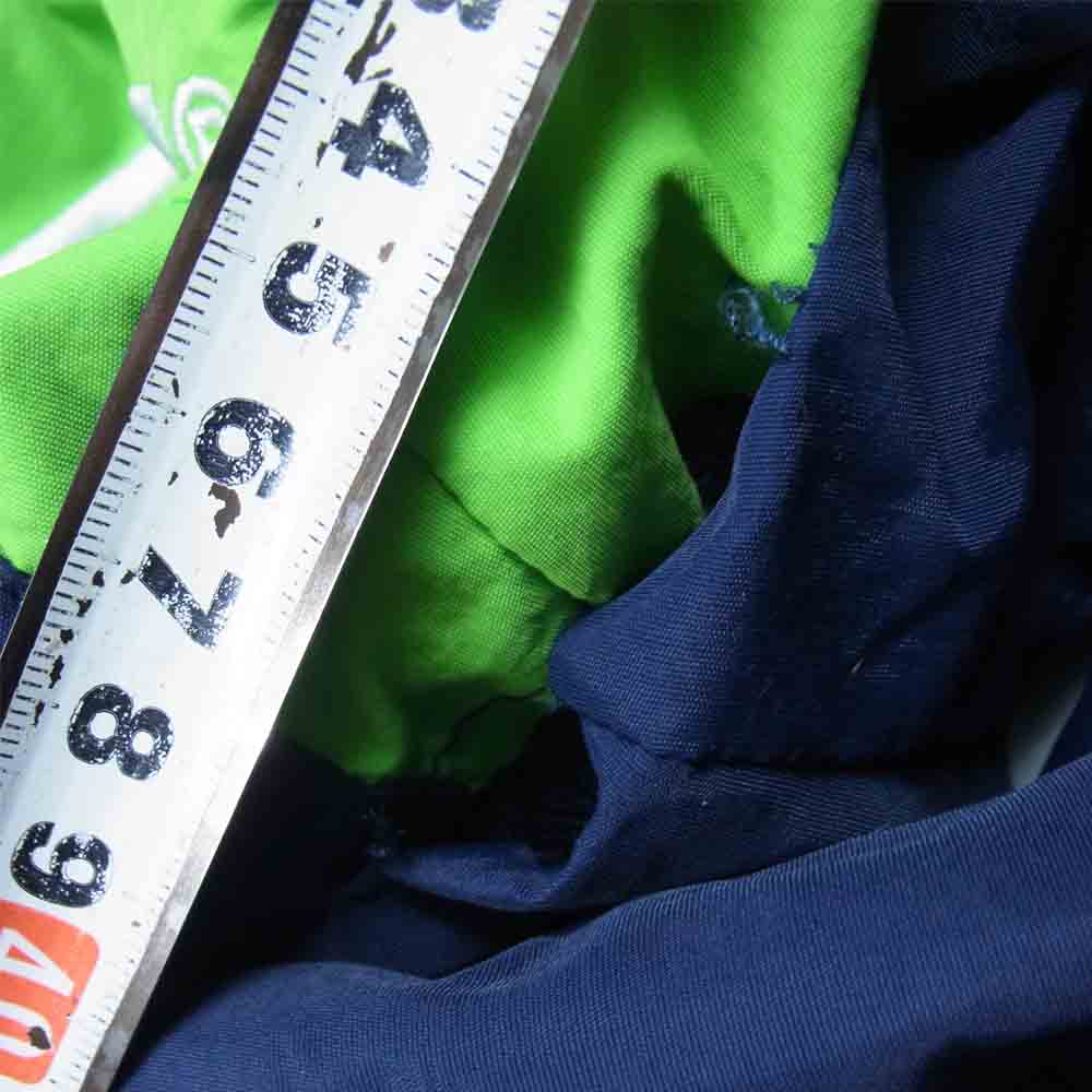 Supreme シュプリーム 17AW Arc Track Jacket アーチ トラック ジャケット 紺×黄緑 L【中古】