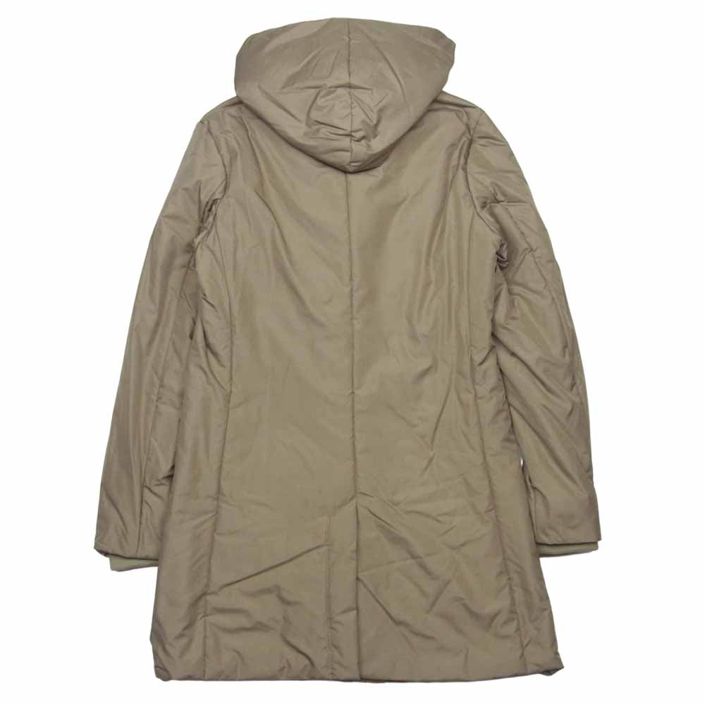 1piu1uguale3 ウノピュウノウグァーレトレ MRC105 POE147 NEXT WRAP HOODED ネクスト ラップ フーデッド 中綿 コート ジャケット ベージュ系 Ⅲ【美品】【中古】