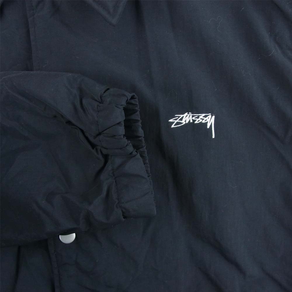 STUSSY ステューシー 115313 Smooth Stock Coach ボア スムース ストック ジャケット ブラック系 S【中古】