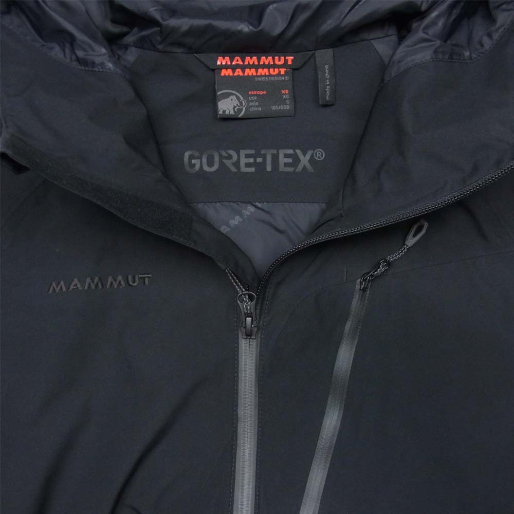 Mammut マムート 1010-26180 GORE-TEX ALL WEATHER Jacket ゴアテックス オールウェザー ジャケット ブラック系 S【中古】