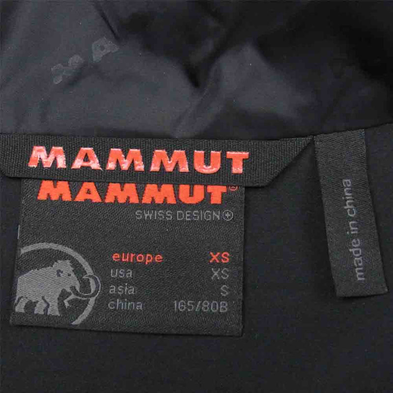 Mammut マムート 1010-26180 GORE-TEX ALL WEATHER Jacket ゴアテックス オールウェザー ジャケット ブラック系 S【中古】