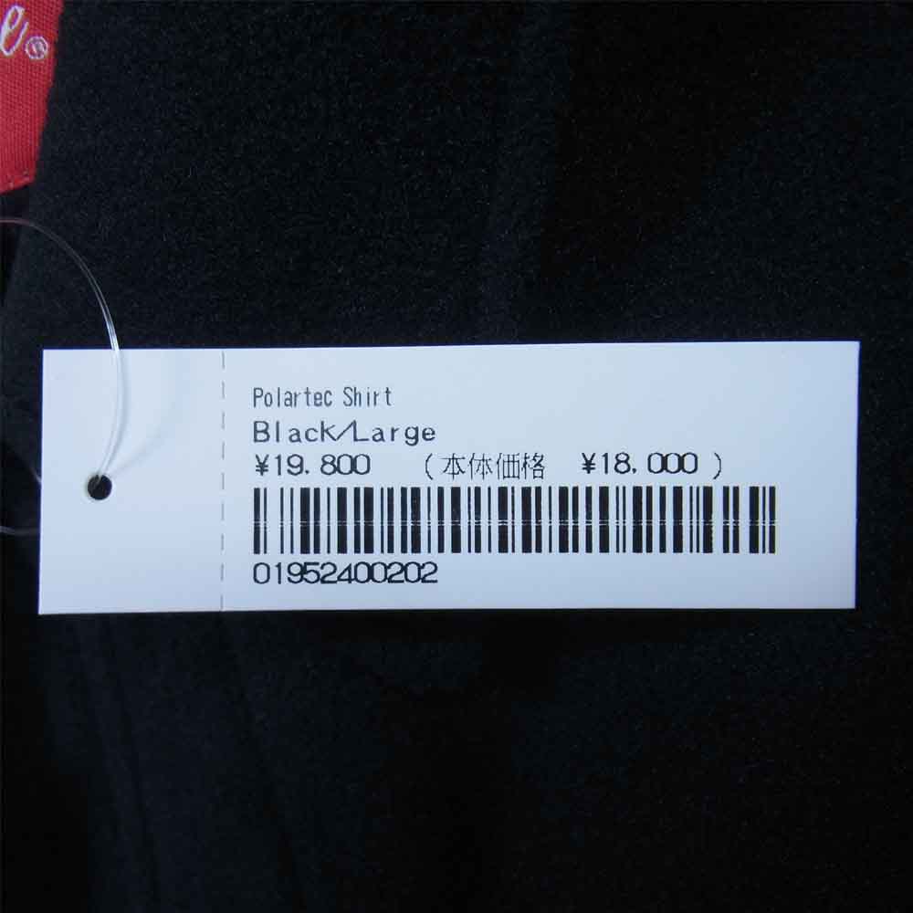 Supreme シュプリーム 21AW Polartec Shirt ポーラテック フリース シャツ ブラック系 L【新古品】【未使用】【中古】
