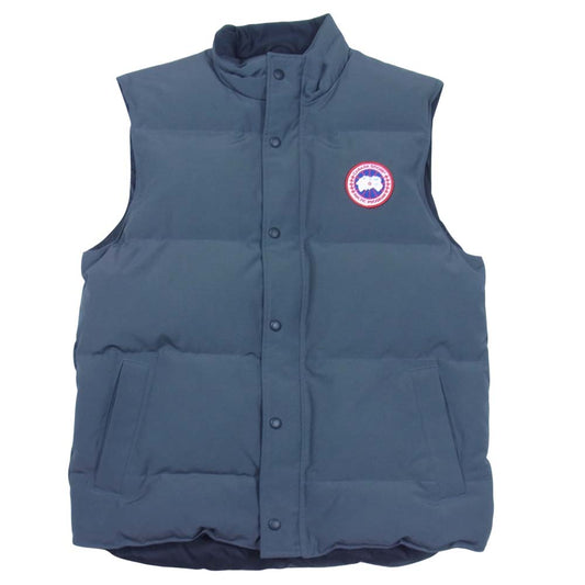 CANADA GOOSE カナダグース 4151M 国内正規品 サザビーリーグ GARSON VEST ギャルソン ベスト ダウン チャコール系 L【中古】