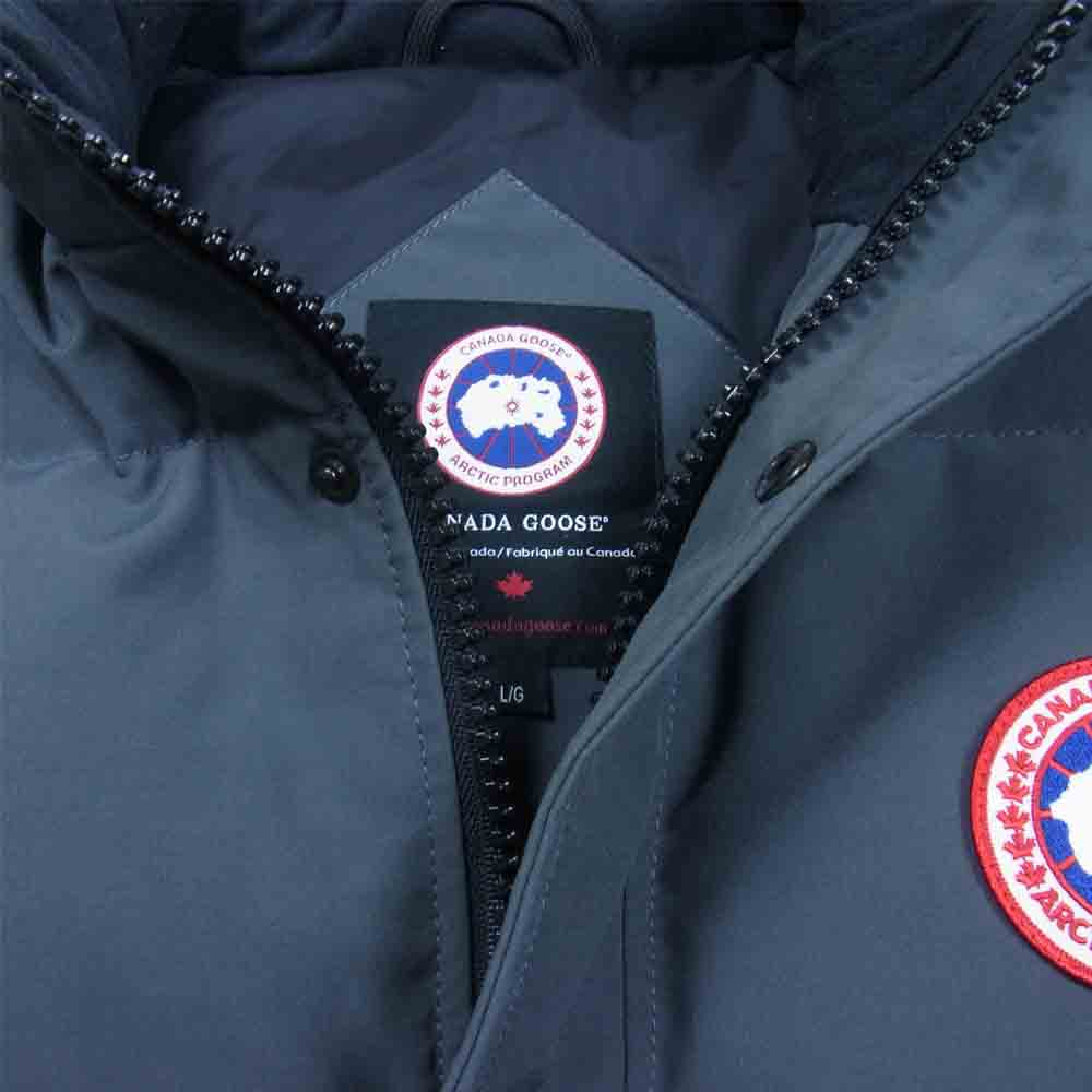 CANADA GOOSE カナダグース 4151M 国内正規品 サザビーリーグ GARSON VEST ギャルソン ベスト ダウン チャコール系 L【中古】