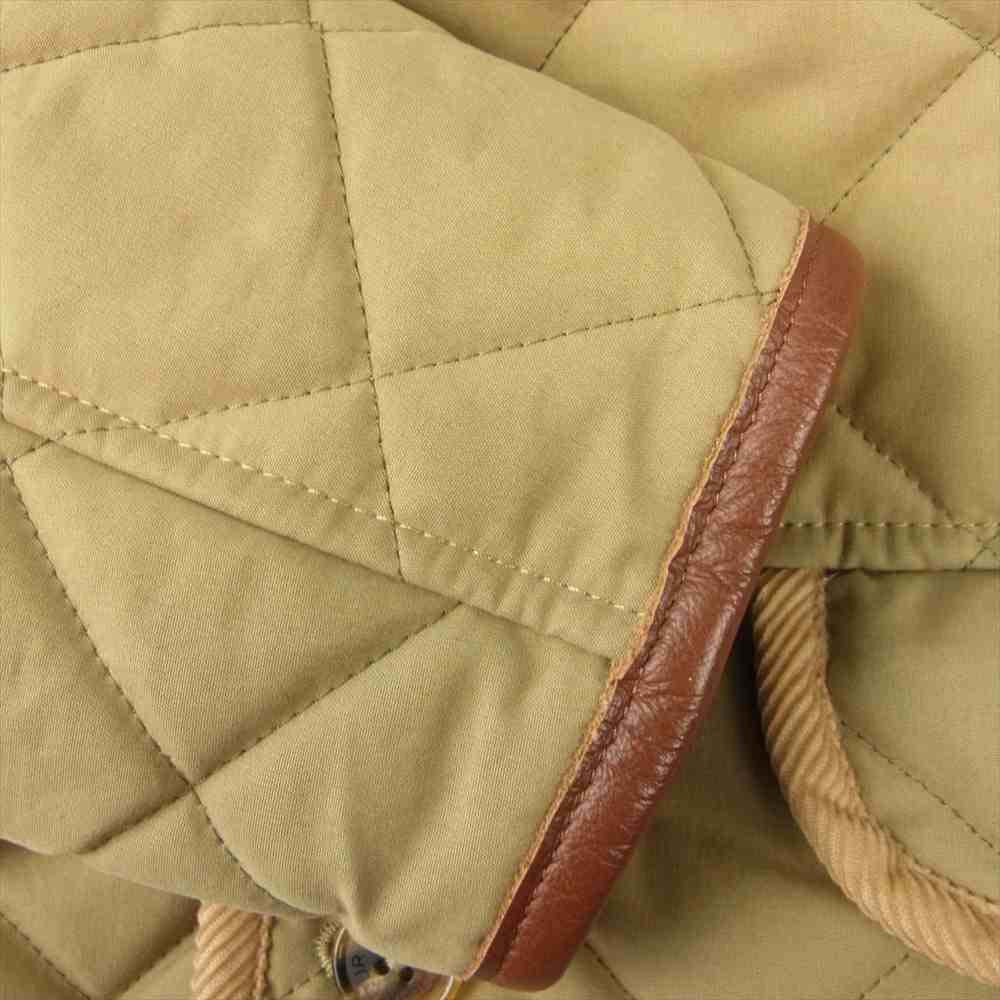 HYSTERIC GLAMOUR ヒステリックグラマー 0234AC01 LAVENHAM ラベンハム ワッペン キルティング 中綿 ジャケット ベージュ系 S【中古】