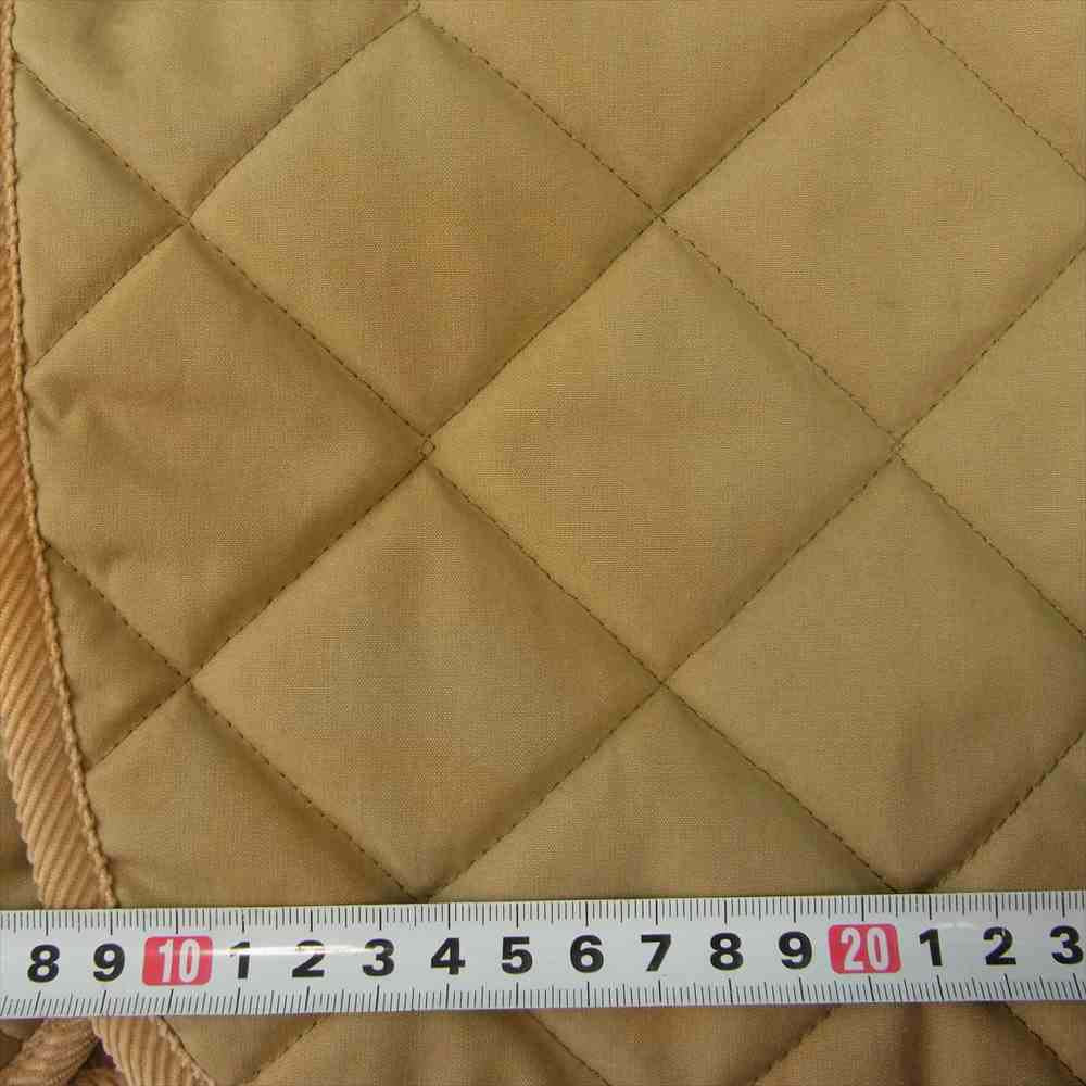 HYSTERIC GLAMOUR ヒステリックグラマー 0234AC01 LAVENHAM ラベンハム ワッペン キルティング 中綿 ジャケット ベージュ系 S【中古】