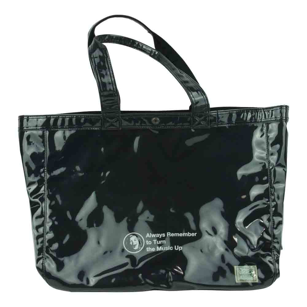 HYSTERIC GLAMOUR ヒステリックグラマー PORTER ポーター PVC ビニール トート バッグ ブラック系【美品】【中古】