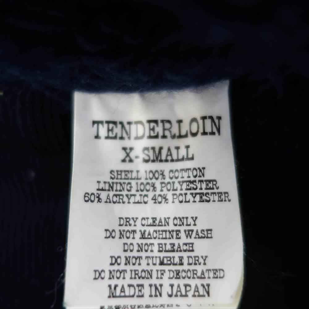 TENDERLOIN テンダーロイン T-SADDLE CORDUROY JKT サドル コーデュロイ ボア ジャケット XS【中古】