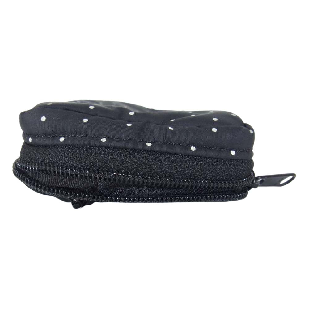 PORTER ポーター ドット マルチ ポーチ 小物入れ ブラック系【中古】