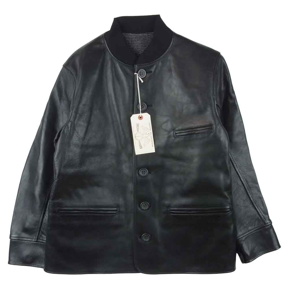 JELADO ジェラード 18AW JG33405 JOHN GLUCKOW Trailblazer Iron Horse ホースハイド ウール リバーシブル カーコート ジャケット ブラック系 M【中古】