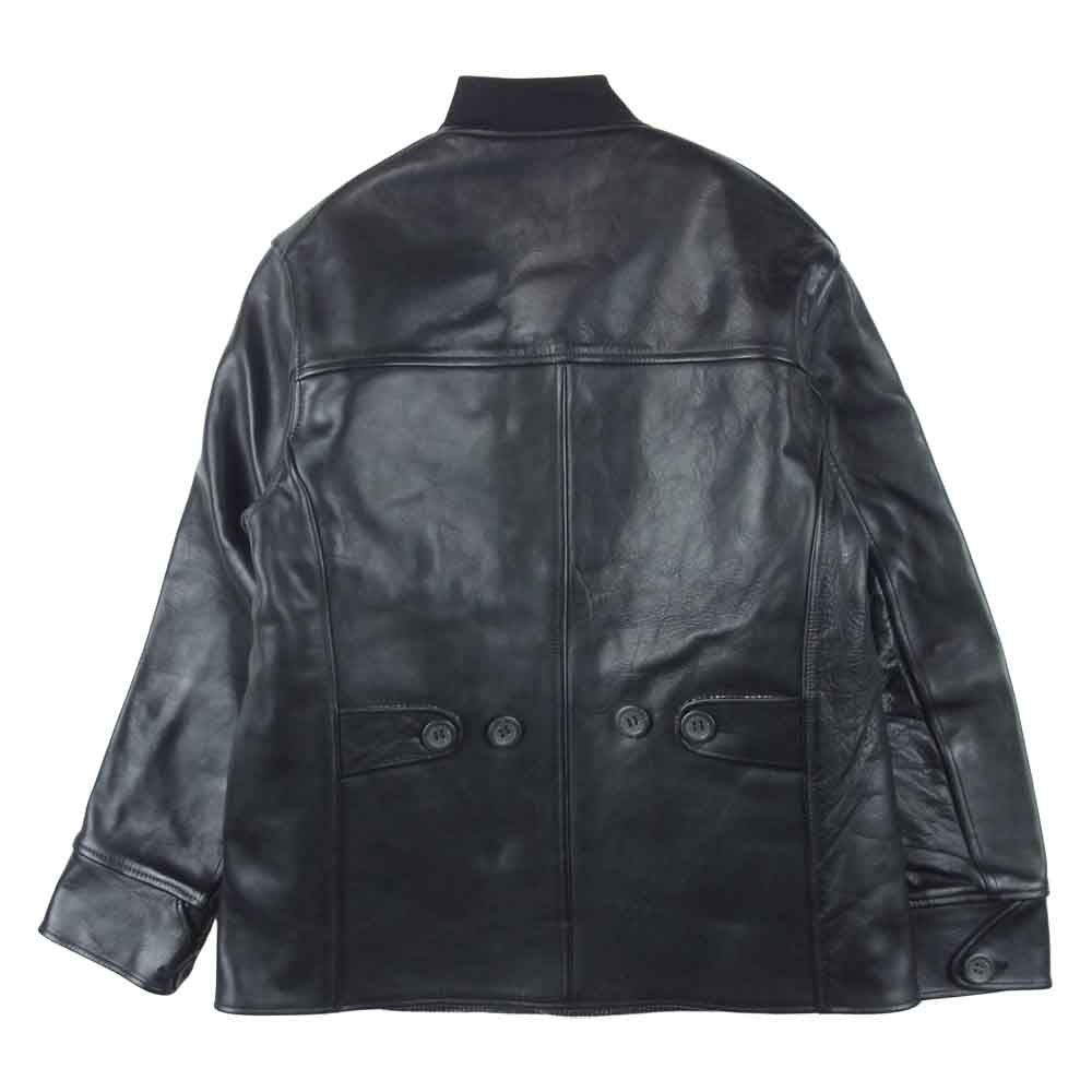 JELADO ジェラード 18AW JG33405 JOHN GLUCKOW Trailblazer Iron Horse ホースハイド ウール リバーシブル カーコート ジャケット ブラック系 M【中古】