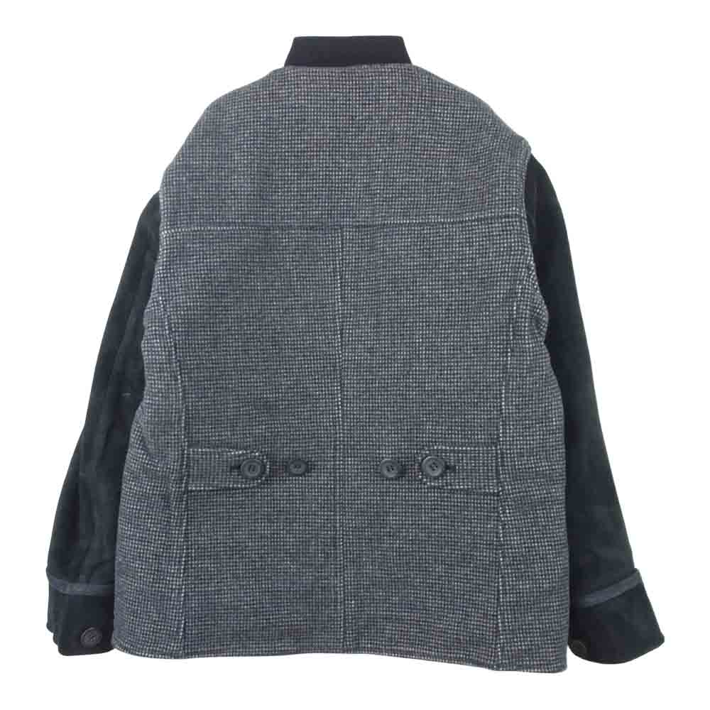 JELADO ジェラード 18AW JG33405 JOHN GLUCKOW Trailblazer Iron Horse ホースハイド ウール リバーシブル カーコート ジャケット ブラック系 M【中古】