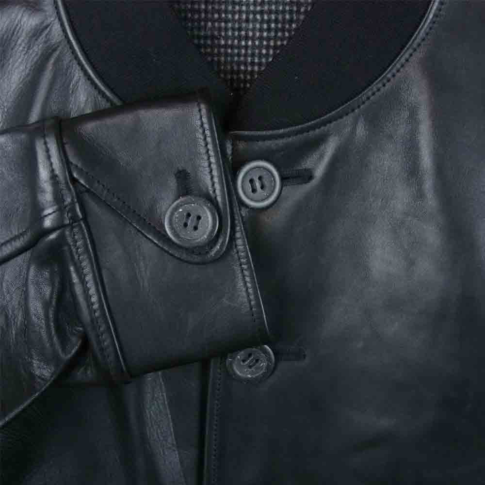 JELADO ジェラード 18AW JG33405 JOHN GLUCKOW Trailblazer Iron Horse ホースハイド ウール リバーシブル カーコート ジャケット ブラック系 M【中古】