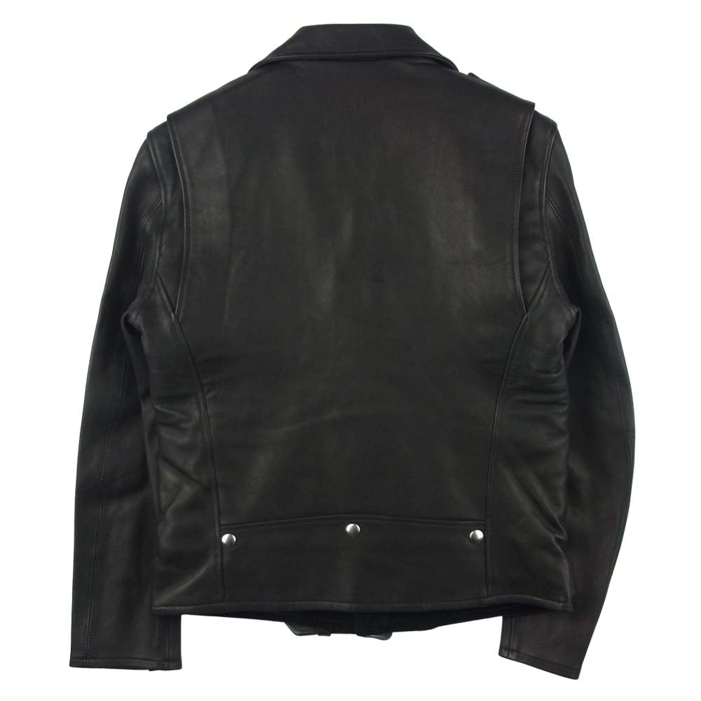 JELADO ジェラード SG33432 Rebel Jacket Sheepskin レベル シープスキン スタースタッズ ダブル ライダース ジャケット ブラック系 M【美品】【中古】