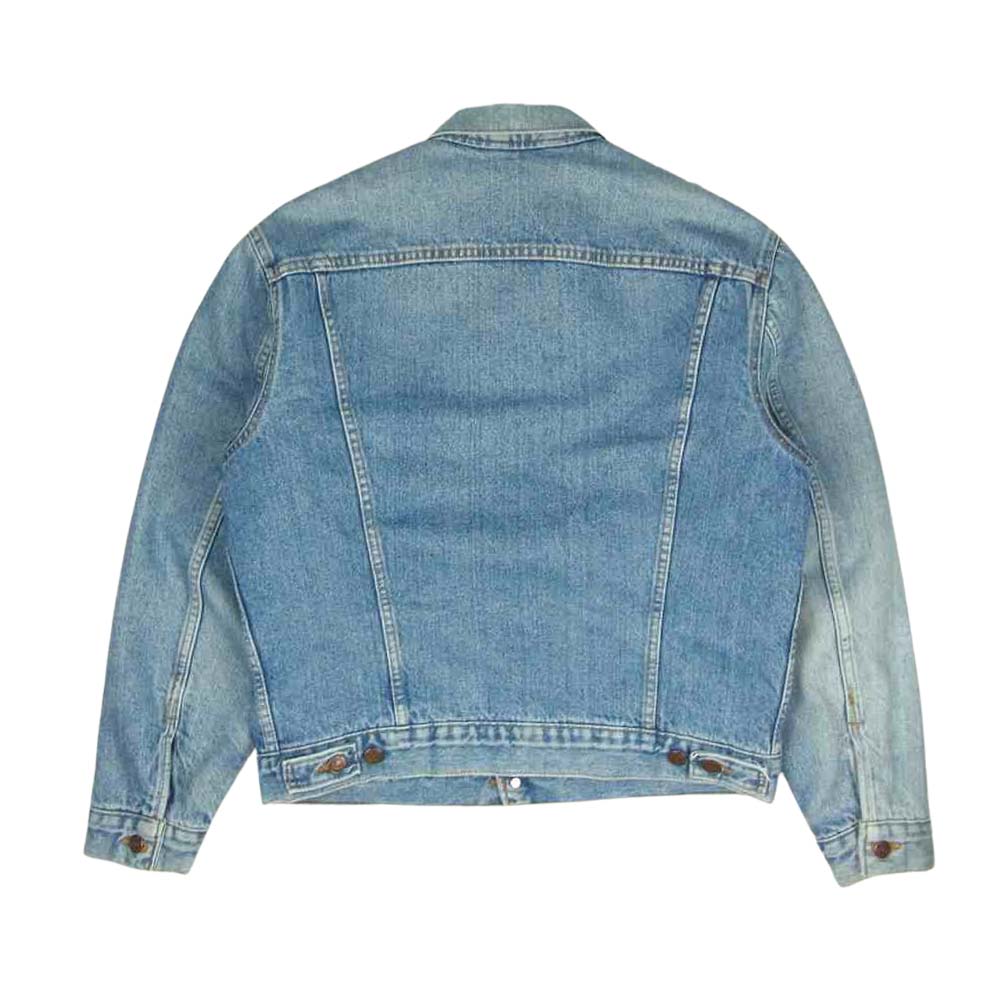 Levi's リーバイス 70506-0316 90s USA製 70506 刻印527 ブランケット デニム ジャケット インディゴブルー系 40【中古】