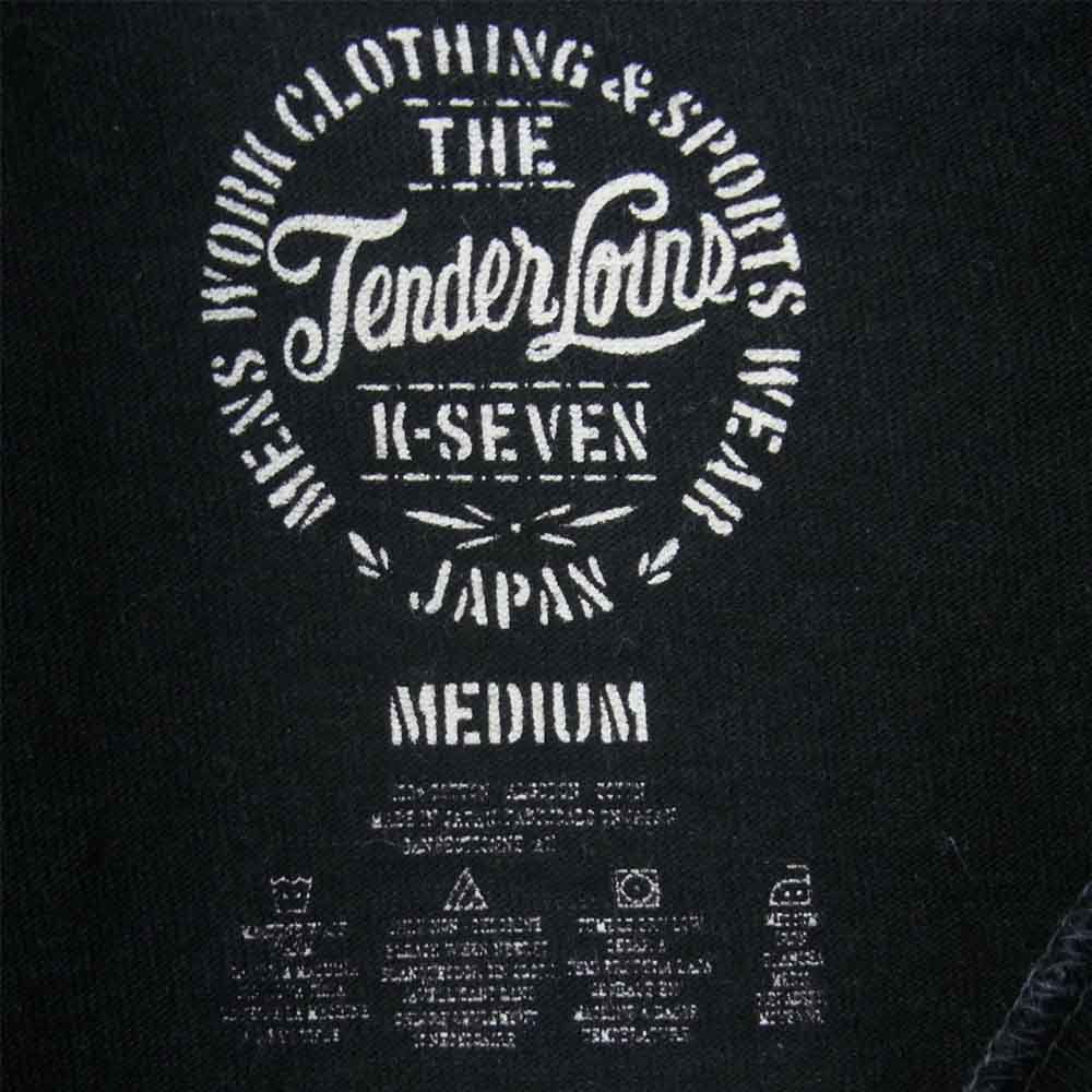 TENDERLOIN テンダーロイン 12SS T-N/S TEE イーグル プリント ノースリーブ Tシャツ ブラック系 M【中古】