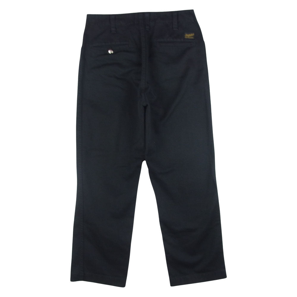 TENDERLOIN テンダーロイン T-BDP 2 PIQUE ピケ ワーク パンツ 日本製 ブラック系 XS【中古】