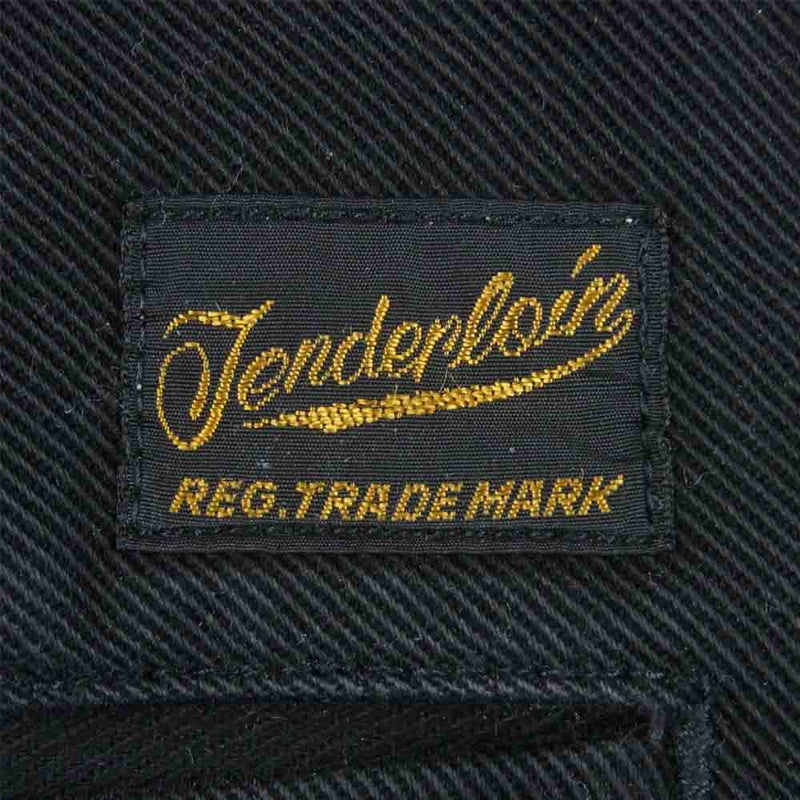 TENDERLOIN テンダーロイン T-BDP 2 PIQUE ピケ ワーク パンツ 日本製 ブラック系 XS【中古】