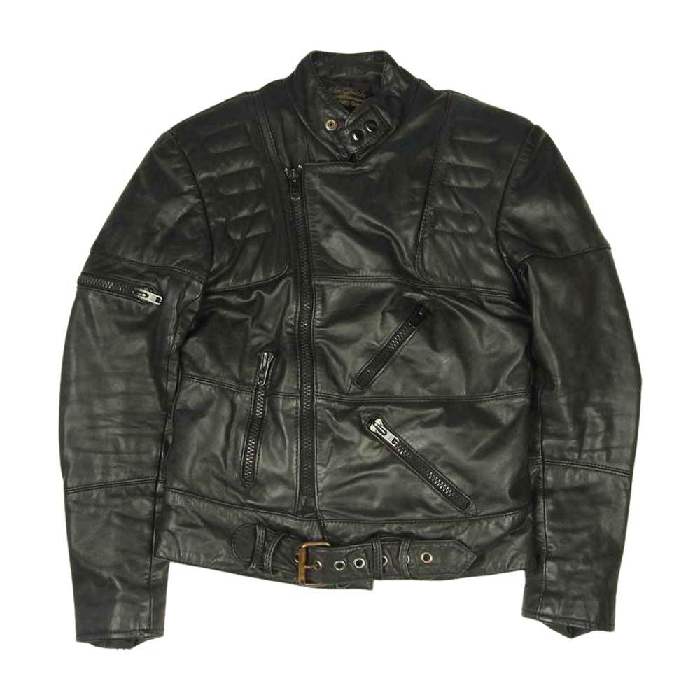 HARLEY DAVIDSON ハーレーダビッドソン ヴィンテージ AMF Hein Gericke アメリカンマシンファンダリー バインゲリック レザー ライダース ジャケット ブラック系【中古】