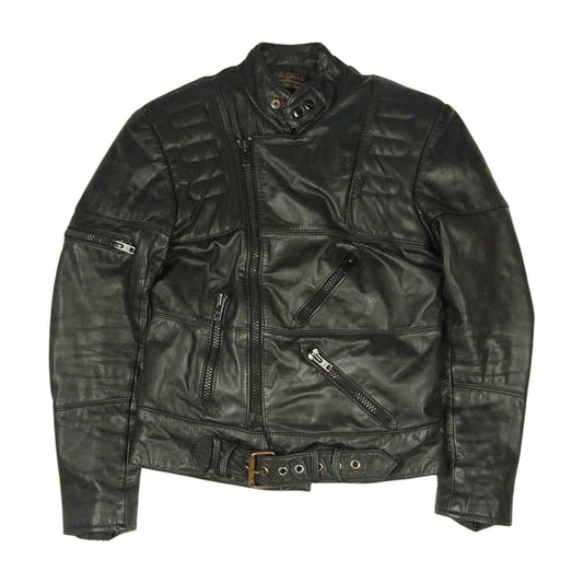 HARLEY DAVIDSON ハーレーダビッドソン ヴィンテージ AMF Hein Gericke アメリカンマシンファンダリー バインゲリック レザー ライダース ジャケット ブラック系【中古】
