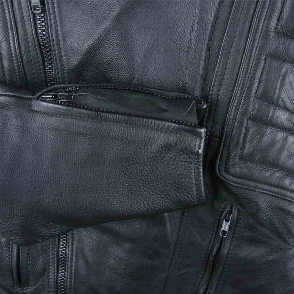 BELSTAFF ベルスタッフ ヴィンテージ 80s 英国製 レザー ライダース ジャケット ブラック系 40【中古】