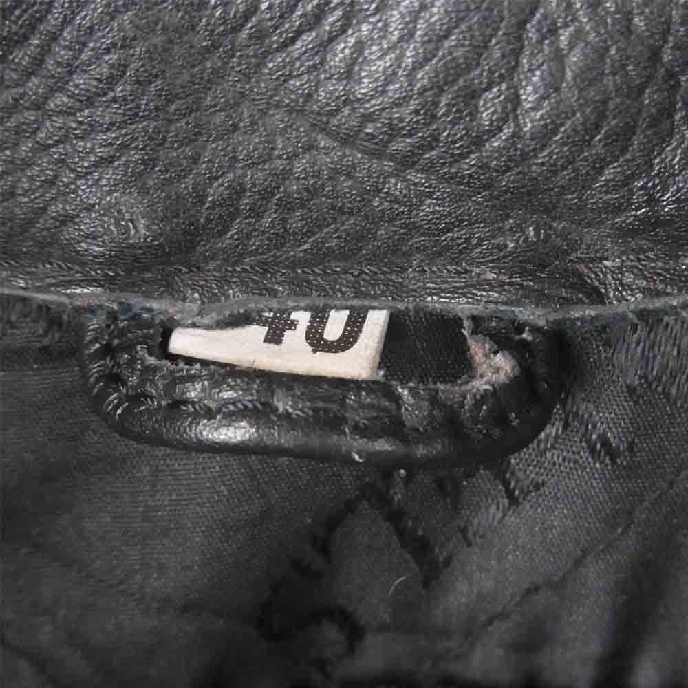BELSTAFF ベルスタッフ ヴィンテージ 80s 英国製 レザー ライダース ジャケット ブラック系 40【中古】