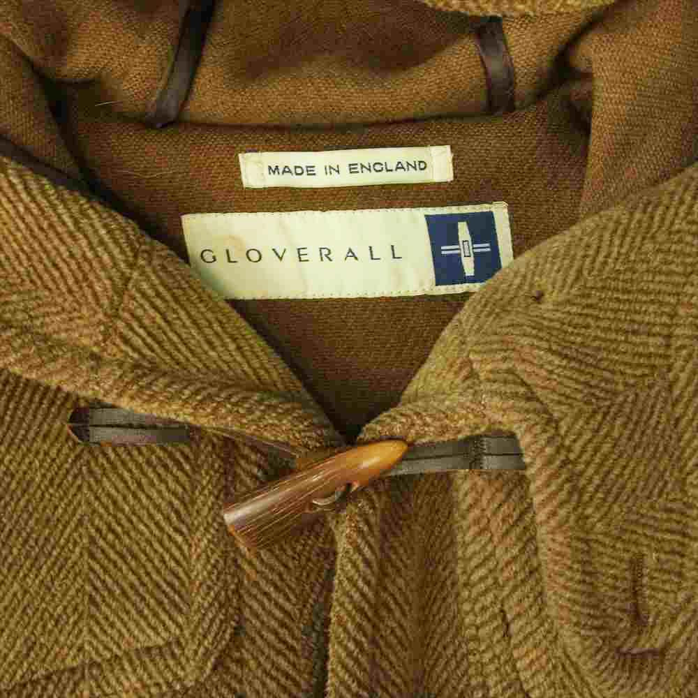 Gloverall グローバーオール 英国製 白タグ ダッフルコート ブラウン系 36【中古】