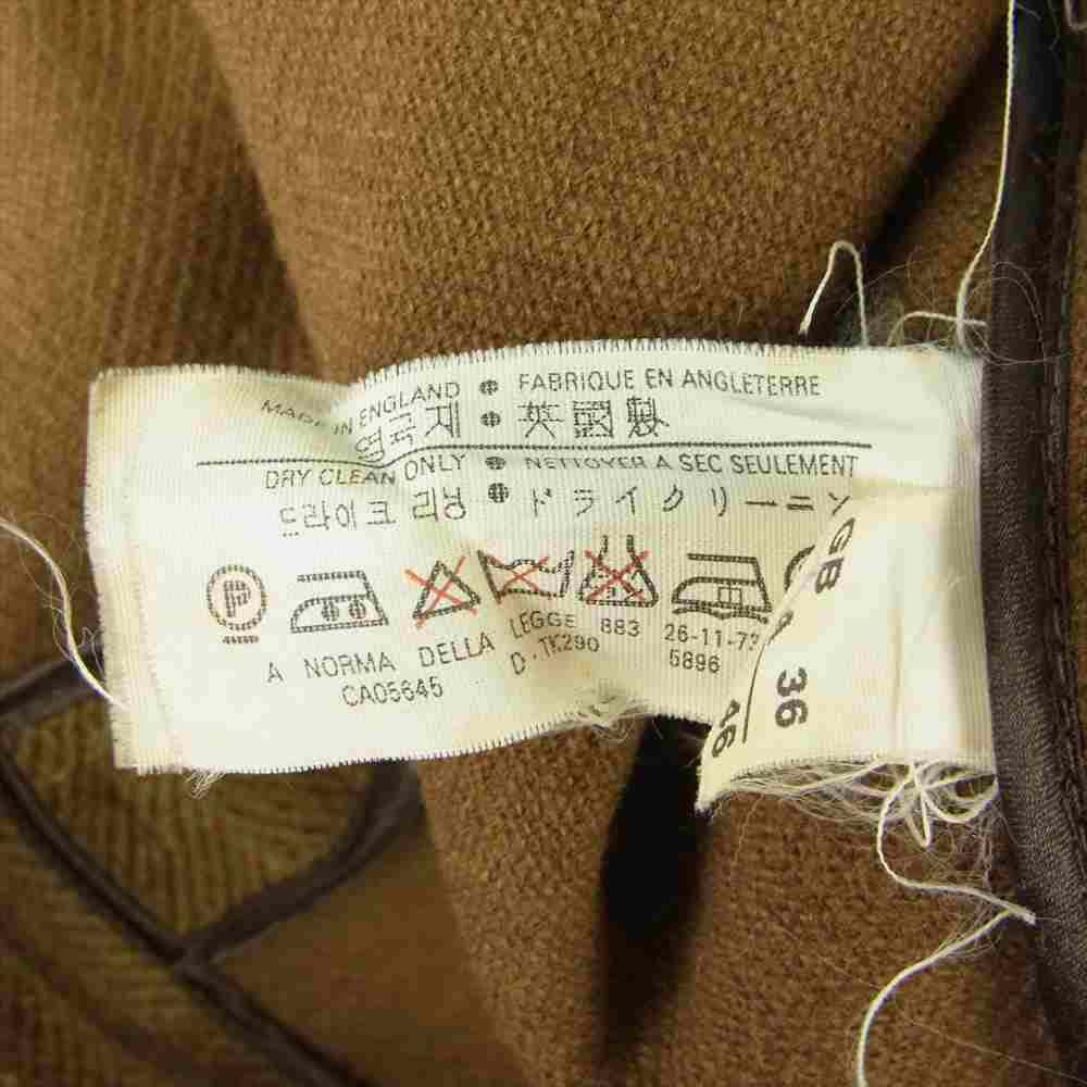Gloverall グローバーオール 英国製 白タグ ダッフルコート ブラウン系 36【中古】