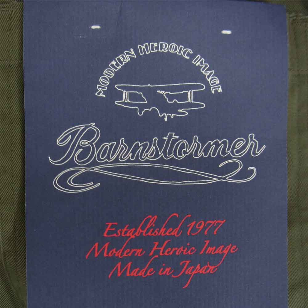 nano universe ナノユニバース BARNSTORMER バーンストーマー 別注 ドレスチノ ファティーグ パンツ カーキ系 L【新古品】【未使用】【中古】