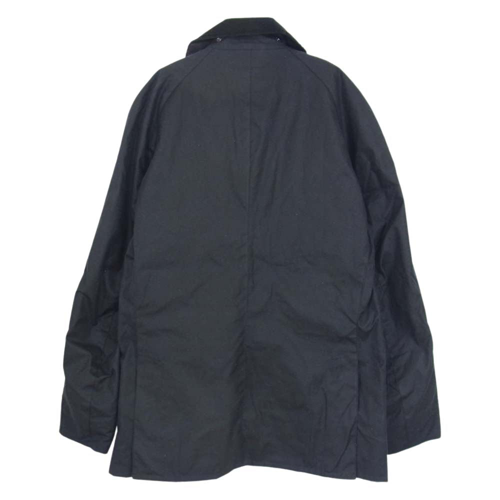 Barbour バブアー 17AW MWX0339NY92 ASHBY WAX JACKET アシュビー オイルドジャケット 裏地チェック ブラック系 M【中古】
