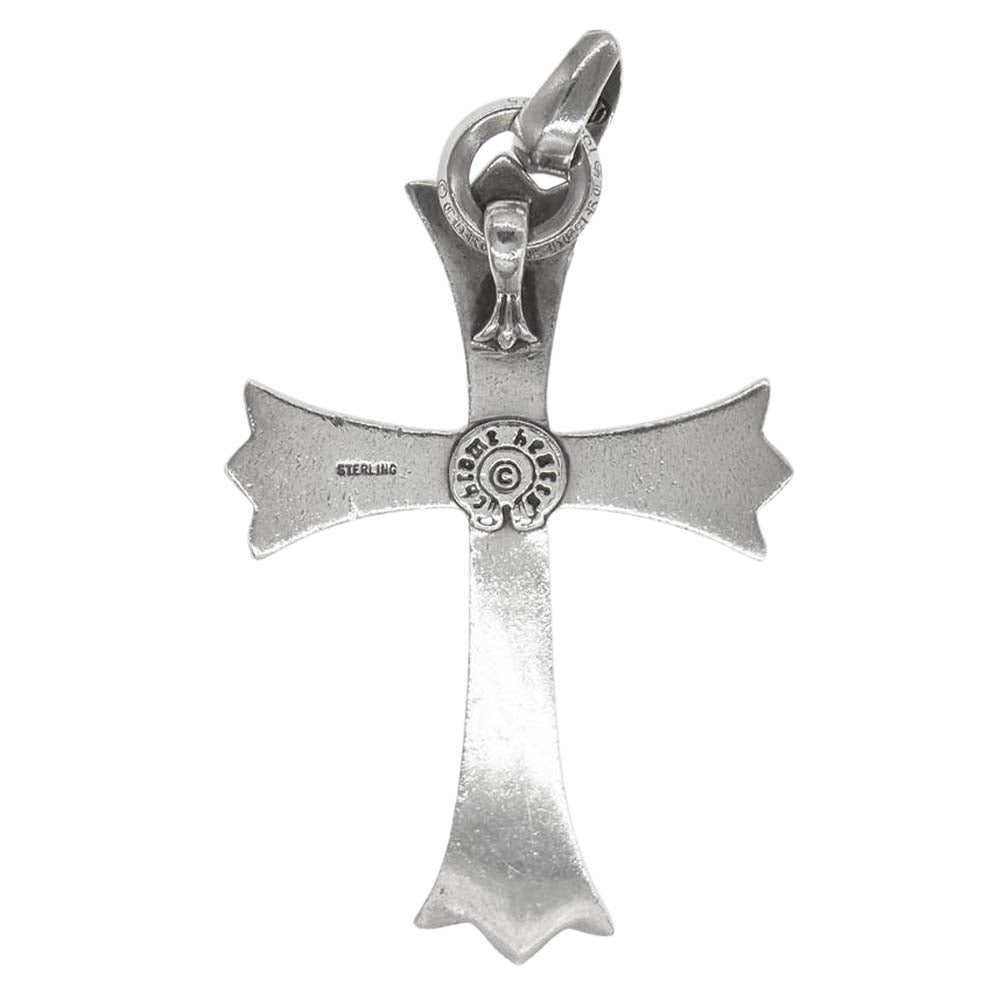 CHROME HEARTS クロムハーツ（原本無） ラージ CHクロス ベイル シルバー系【中古】
