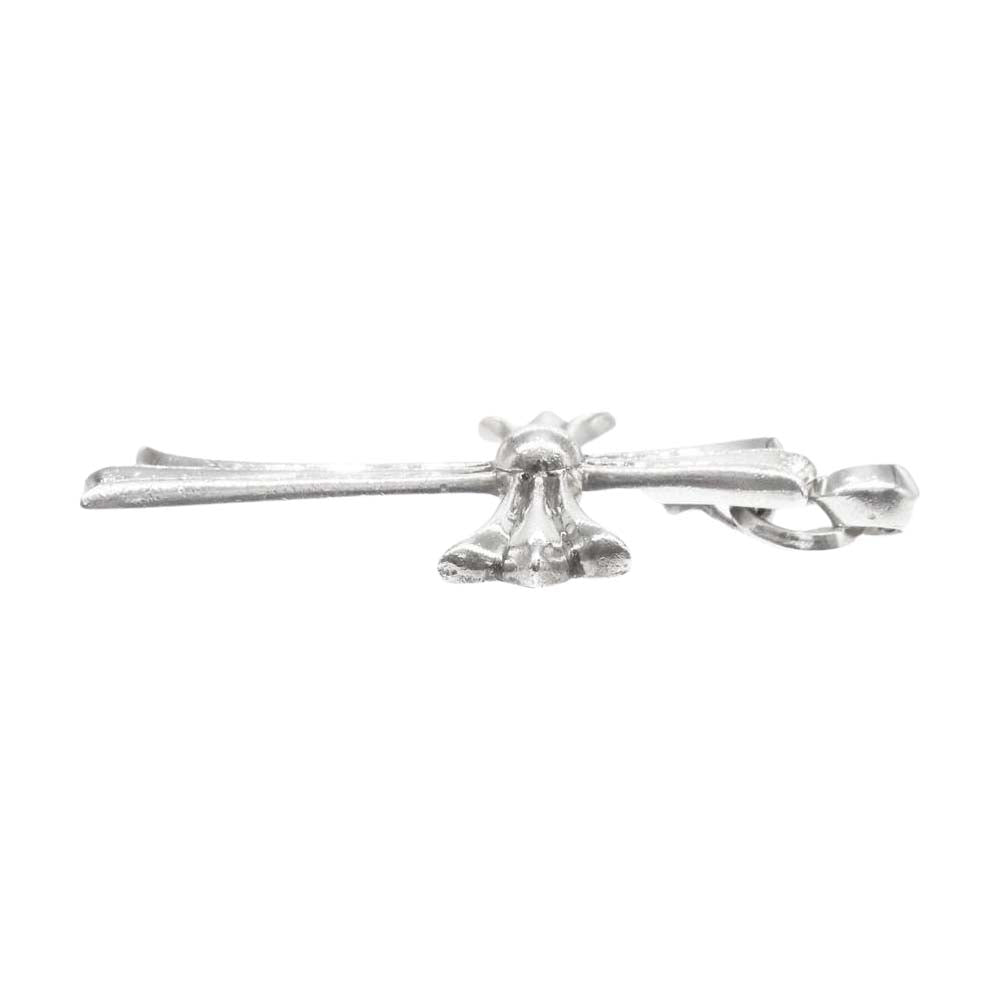 CHROME HEARTS クロムハーツ（原本無） ラージ CHクロス ベイル シルバー系【中古】