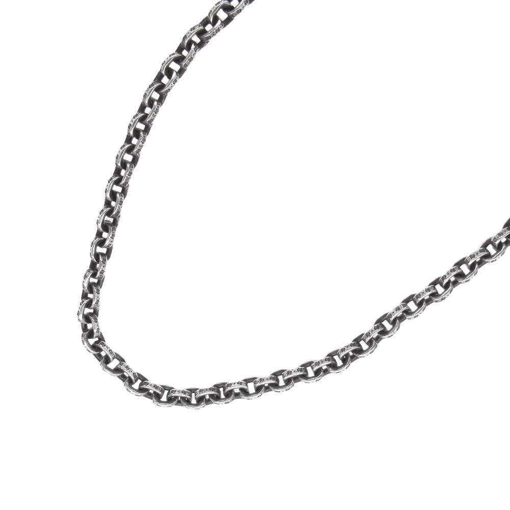 CHROME HEARTS クロムハーツ（原本無） PAPER CHAIN ペーパーチェーン 24インチ シルバー系【中古】