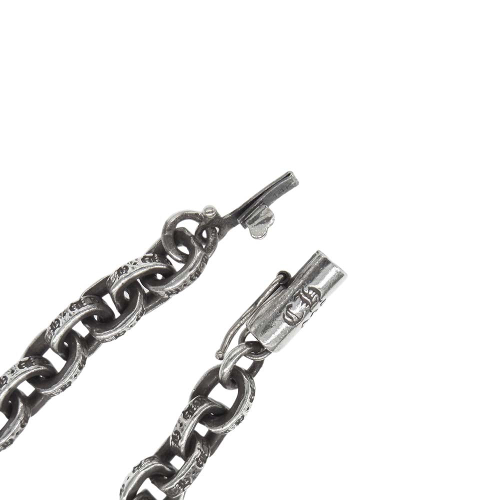 CHROME HEARTS クロムハーツ（原本無） PAPER CHAIN ペーパーチェーン 24インチ シルバー系【中古】