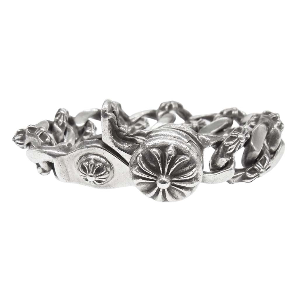 CHROME HEARTS クロムハーツ（原本有） ファンシーリンク クリップ ブレスレット【中古】
