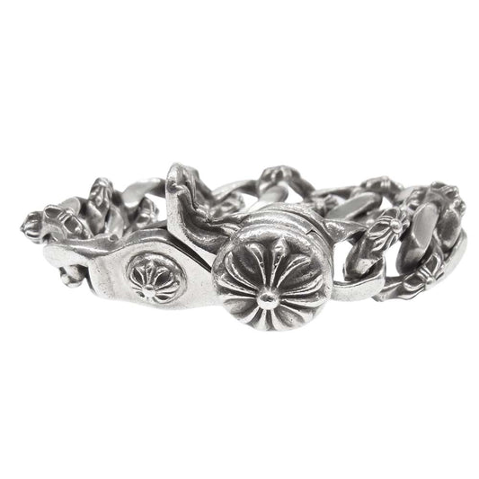 CHROME HEARTS クロムハーツ（原本有） ファンシーリンク クリップ ブレスレット【中古】