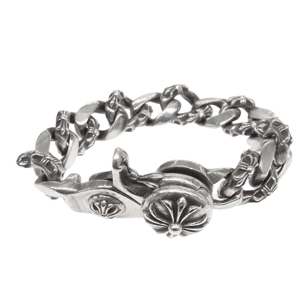 CHROME HEARTS クロムハーツ（原本有） ファンシーリンク クリップ ブレスレット【中古】