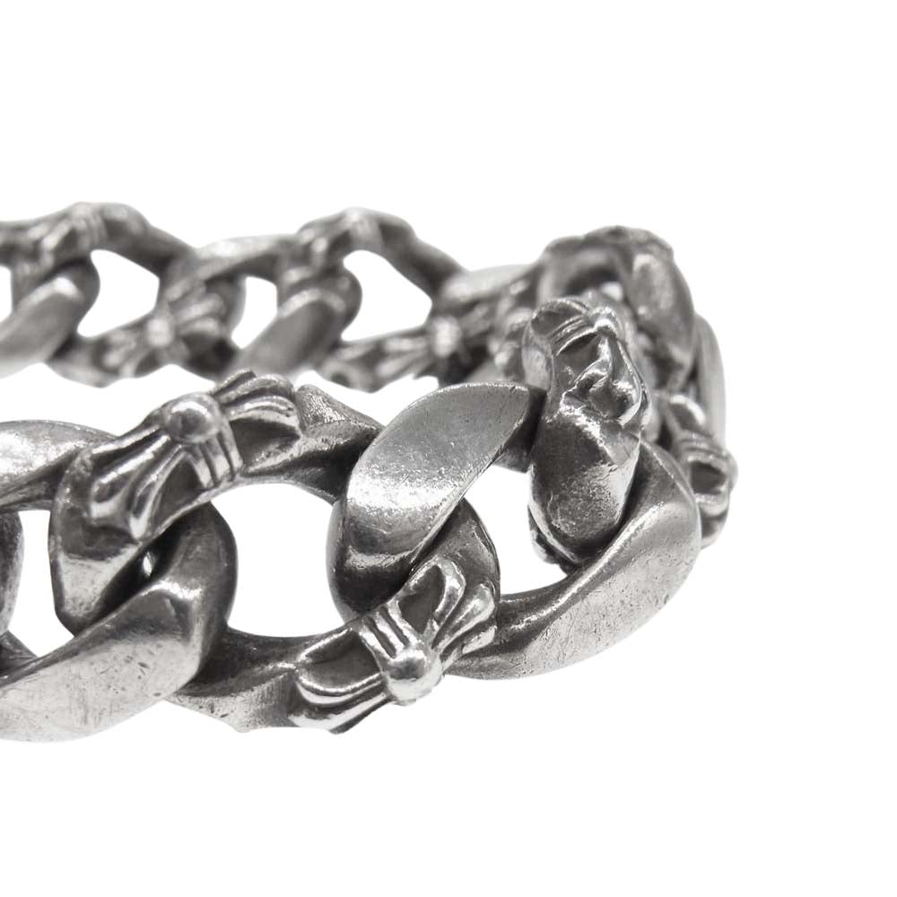CHROME HEARTS クロムハーツ（原本有） ファンシーリンク クリップ ブレスレット【中古】