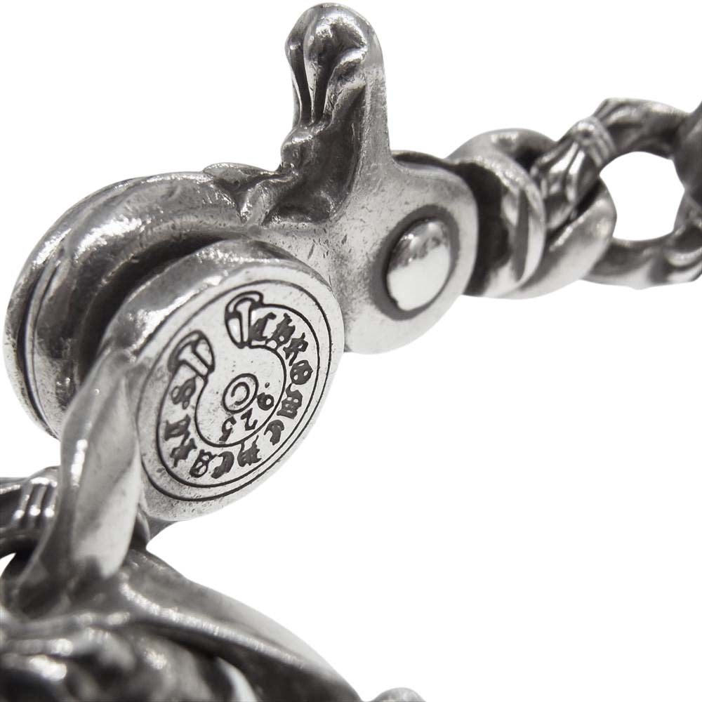 CHROME HEARTS クロムハーツ（原本有） ファンシーリンク クリップ ブレスレット【中古】