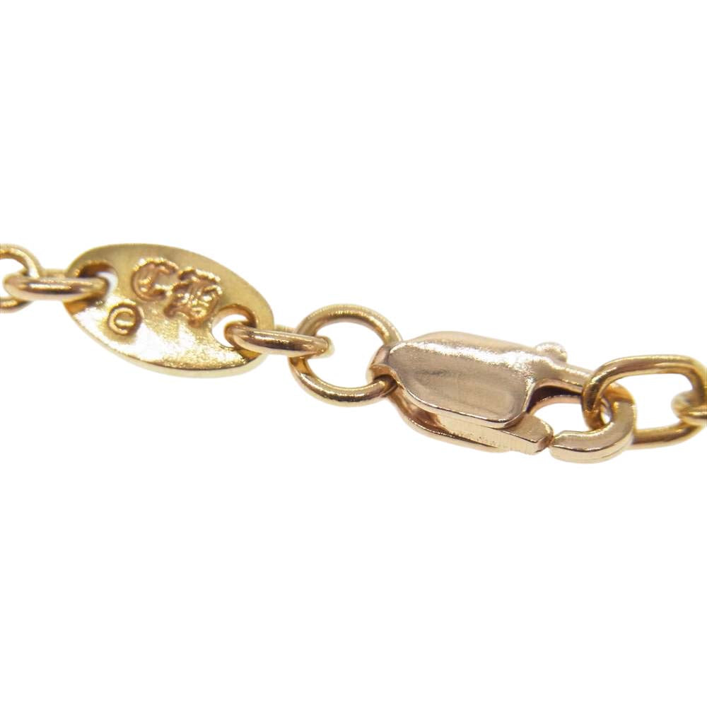 CHROME HEARTS クロムハーツ（原本無） 22K NECKCHAIN T16 ツイストチェーン 16inch ゴールド系【中古】