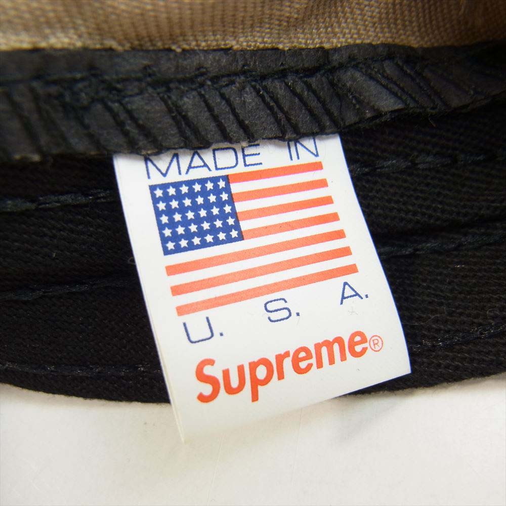 Supreme シュプリーム 19AW JACQUARD LOGOS TWILL CAMP CAP ジャガードロゴ ツイル キャンプキャップ ベージュ系【中古】