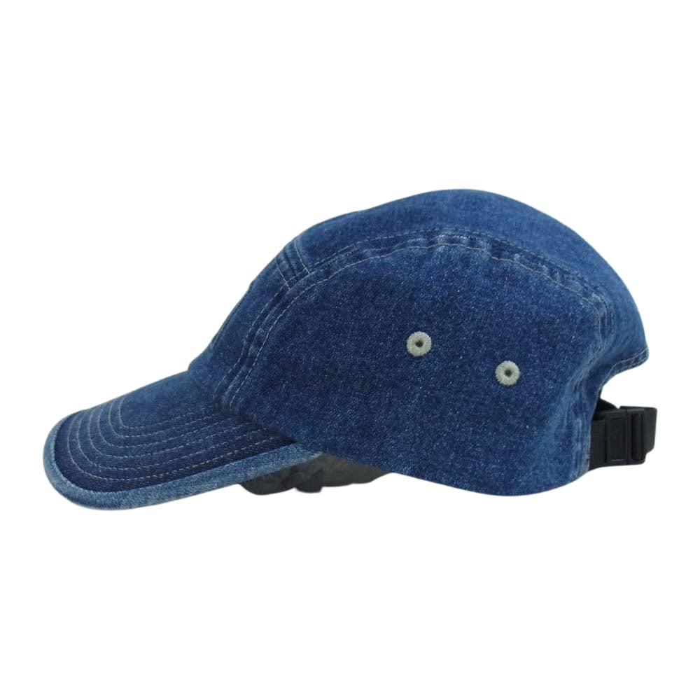 Supreme シュプリーム 20SS ENBOSSED DENIM CAMP CAP エンボス デニム キャンプ キャップ インディゴブルー系【中古】