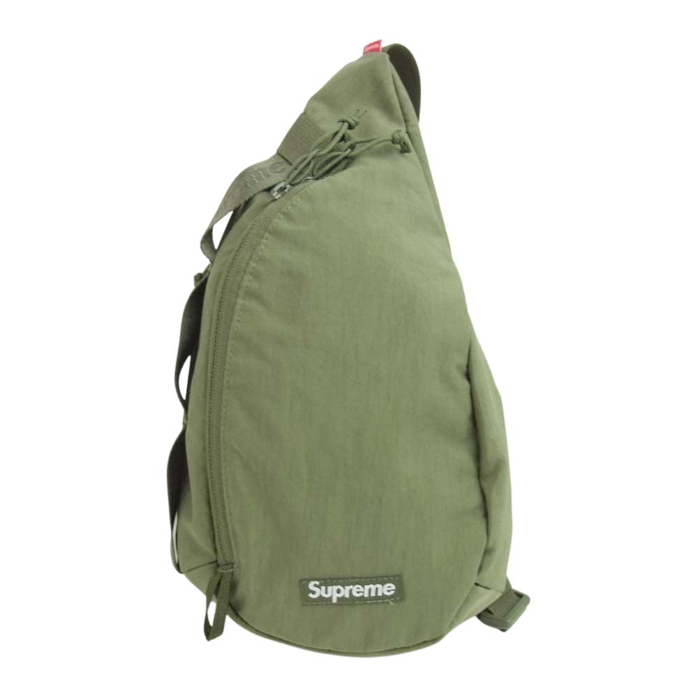 Supreme シュプリーム 20AW SLING BAG スリング ワンショルダー バッグ カーキ系【中古】