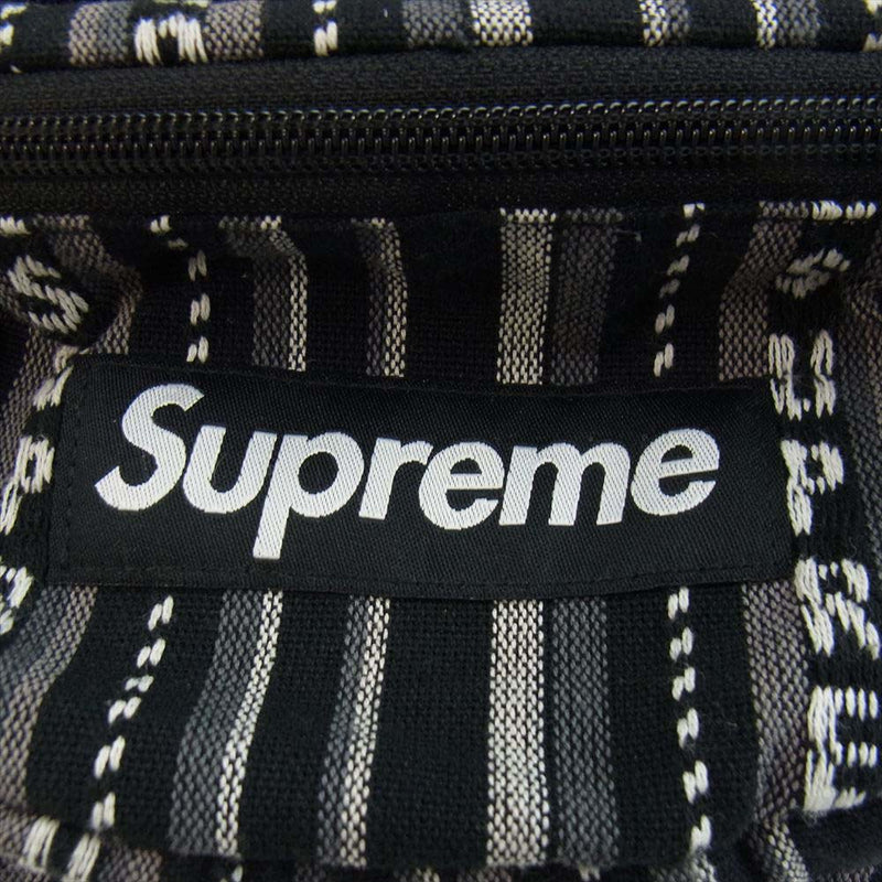 新作入荷低価 Supreme - Supreme 20ss Woven Stripe Waist Bagの通販