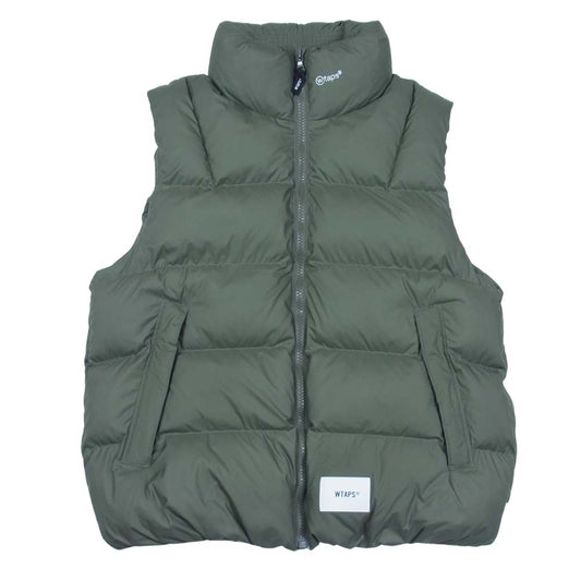 WTAPS ダブルタップス 21AW 212BRDT-JKM04 BIVOUAC VEST POLY TAFFETA LIMONTA 中綿 ベスト OLIVEDRAB L【新古品】【未使用】【中古】